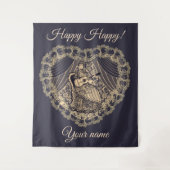 Tenture Dame avec guitare (Devant)