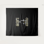 Tenture Dame du Crazy Cat (Devant (Horizontal))
