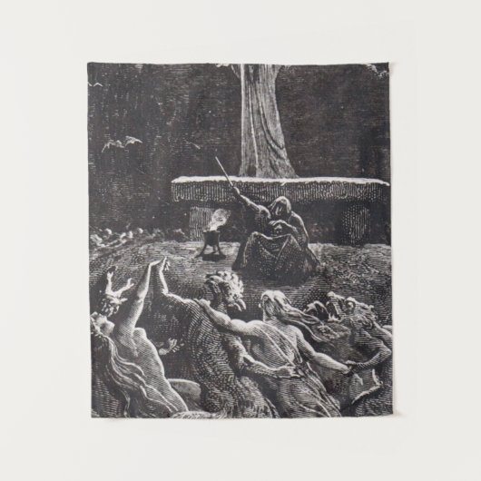 Tenture Dancing At The Sabbath (Devant)