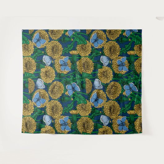 Tenture Dandelion medow (Devant (Horizontal))