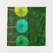 Tenture Dandelion multicolore (Devant (Horizontal))