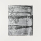 Tenture Dans la forêt je vais ... Trouver mon âme (Devant)