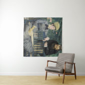 Tenture Dans la serre Edouard Manet (En situation (horizontale))