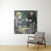 Tenture Dans la serre Edouard Manet (En situation)