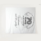 Tenture Dans le cadre du 70e anniversaire de la fondation (Devant (Horizontal))