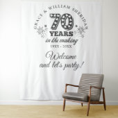 Tenture Dans le cadre du 70e anniversaire de la fondation (En situation)