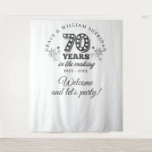 Tenture Dans le cadre du 70e anniversaire de la fondation (Devant)