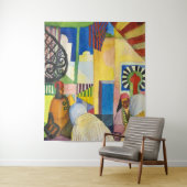 Tenture Dans les bazars | Auguste Macke | (En situation)