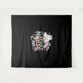 Tenture Dans Mon Époque Éffrayante Infirmière Halloween Tr (Devant (Horizontal))