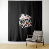 Tenture Dans Mon Époque Éffrayante Infirmière Halloween Tr (En situation)