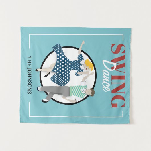 Tenture Danse à voile (Devant (Horizontal))