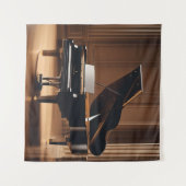 Tenture Danse de piano #3 (Devant (Horizontal))