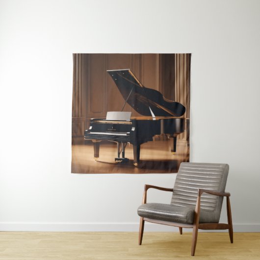 Tenture Danse de piano #3 (En situation)