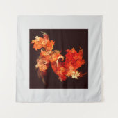 Tenture Danse Feux d'artifice Art Abstrait (Devant (Horizontal))