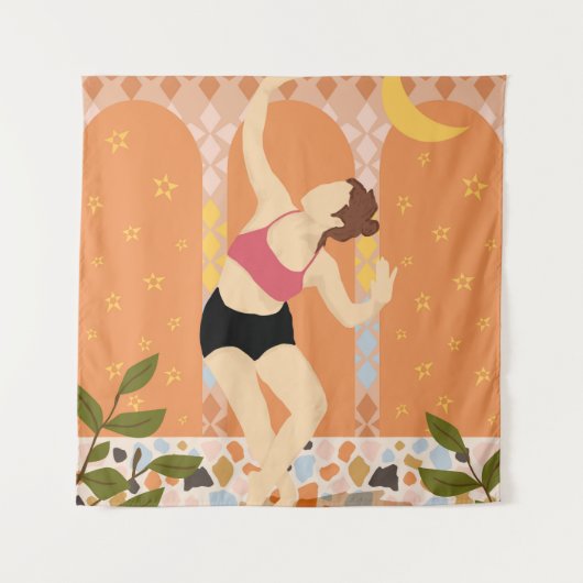 Tenture Danse Lune (Devant)
