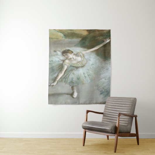 Tenture Danseur en vert par Edgar Degas (En situation)