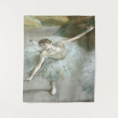 Tenture Danseur en vert par Edgar Degas (Devant)