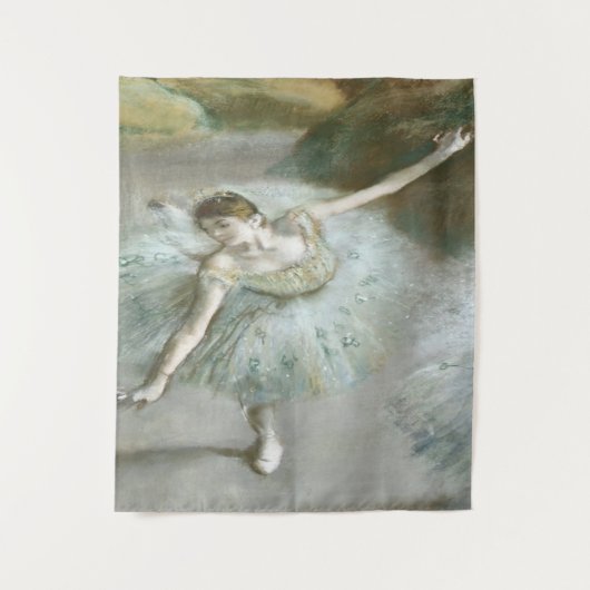 Tenture Danseur en vert par Edgar Degas (Devant)