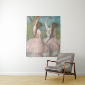 Tenture Danseurs en Pink Edgar Degas (En situation)