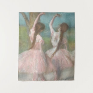Tenture Danseurs en Pink Edgar Degas