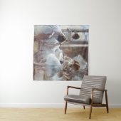 Tenture Danseuses Edgar Degas (En situation (horizontale))