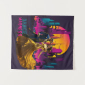 Tenture Dansez Madness Couple dans les rues de Neon City (Devant (Horizontal))