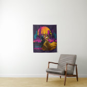 Tenture Dansez Madness Couple dans les rues de Neon City (En situation)