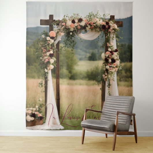 Tenture #DansL'étreinteDeL'amourTapisserie (En situation)