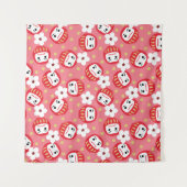 Tenture Daruma (Devant (Horizontal))