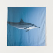 Tenture Dauphin de mer mignonne (Devant (Horizontal))