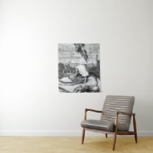 Tenture David Slay Goliath De Gustave Dore 1886 (En situation)