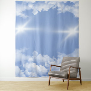 Tenture de beaux nuages