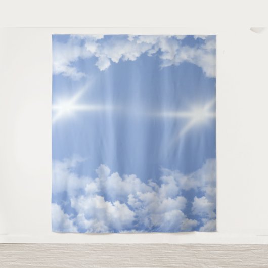 Tenture de beaux nuages (Devant)