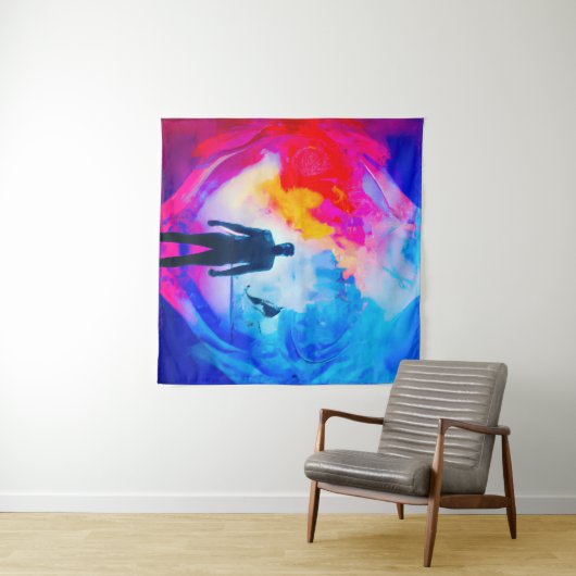 Tenture Debout dans les couleurs (En situation (horizontale))