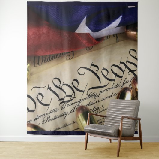 Tenture Déclaration d'indépendance (En situation)