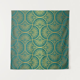 Tenture Décor art motif. Papier peint vintage. japonais ou