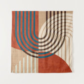 Tenture Décor contemporain mur art retro estampes ensemble (Devant (Horizontal))