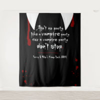 Décor de fête de repaire de vampire Halloween qui 