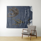 Tenture Décor de fête d'Halloween loup-garou (En situation (horizontale))