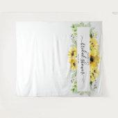 Tenture Décor de fond de jardin de tournesol pour fête de (Devant (Horizontal))