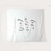 Tenture Décor de fond de mariage chrétien pour cérémonie d (Devant (Horizontal))