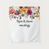 Tenture Décor de fond de mariage d'automne, accessoire de (Devant)