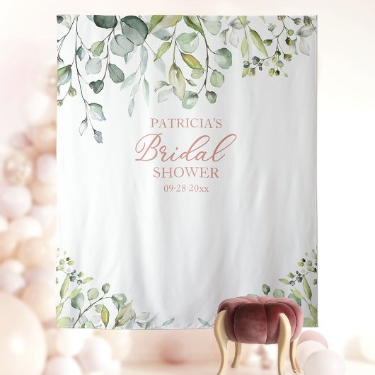 Tenture Décor de fond de mariage pour shower de mariée ave