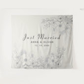 Tenture Décor de fond de mariage tout neuf (Devant (Horizontal))