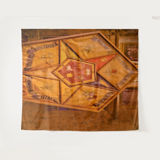 Tenture Décor de fond Eastern Star (Devant (Horizontal))