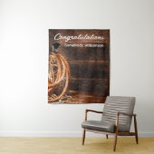 Tenture Décor de fond pour fête de fin d'études avec chape (En situation)