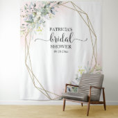 Tenture Décor de fond pour fête de mariage avec verdure po (En situation)