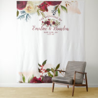 Décor de fond pour Photomaton de mariage Manoir du