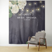 Tenture Décor de fond pour photos de douche de mariée avec (En situation)