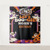 Tenture Décor de fond pour une fête d'anniversaire Hallowe (Devant)